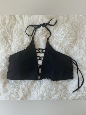 Athleta Women’s Black Strappy Sexy Bikini Top Size: Large